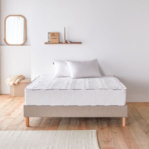 Matelas hybride cocon ressorts ensachés et mémoire de forme